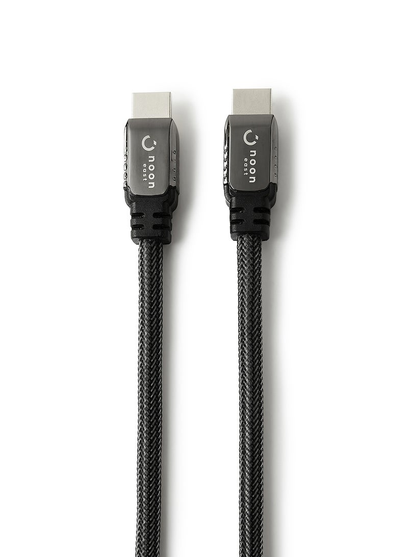 HDMI Male To HDMI Male 2.1V Cable Grey/Silver