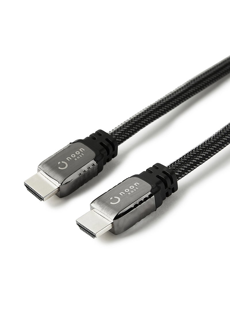 HDMI Male To HDMI Male 2.1V Cable Grey/Silver