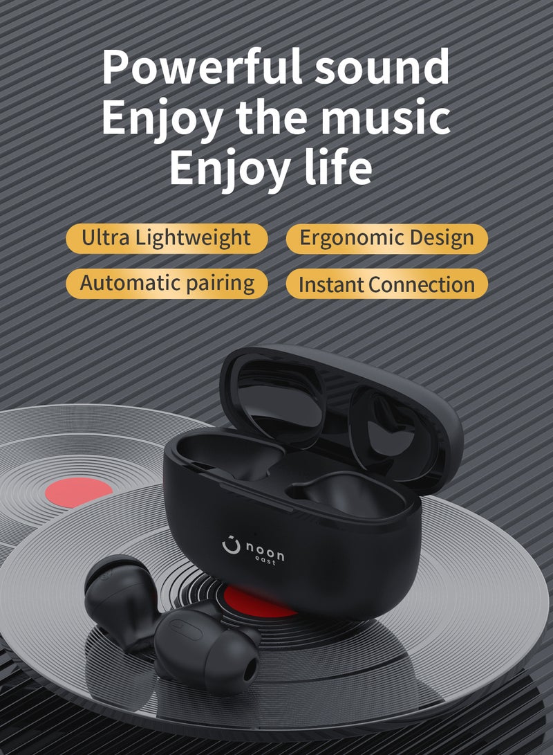 سماعات أذن بلوتوث Beatpromax True Wireless (TWS) - مع مفاتيح تعمل باللمس والاقتران التلقائي