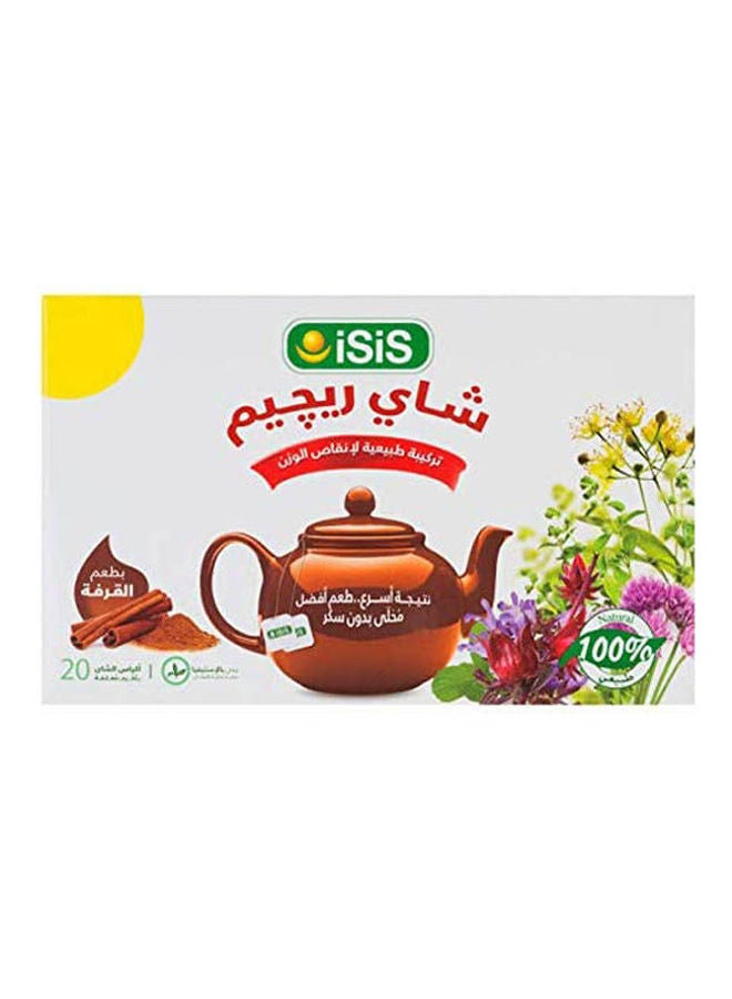 سعر ومواصفات إيزيس Cinnamon Diet Tea 20 Sachets (N52490727A) على Noon EG