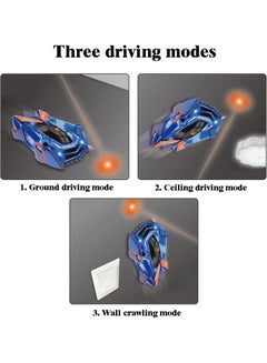 Arabest USB Charging Infrared Induction Wall Climbing Car with LED Light 8.5 x 15 x 5.5cm  - Image 2