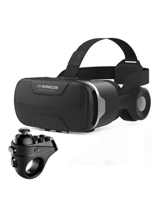 Arabest VR Virtual Reality 3D Glasses for IOS Android Smartphone Black - Image 1