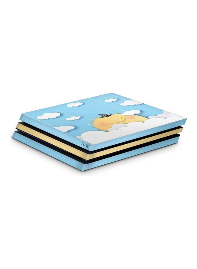 Generic Cute Sun In The Clouds Skin For PlayStation 4 Pro 