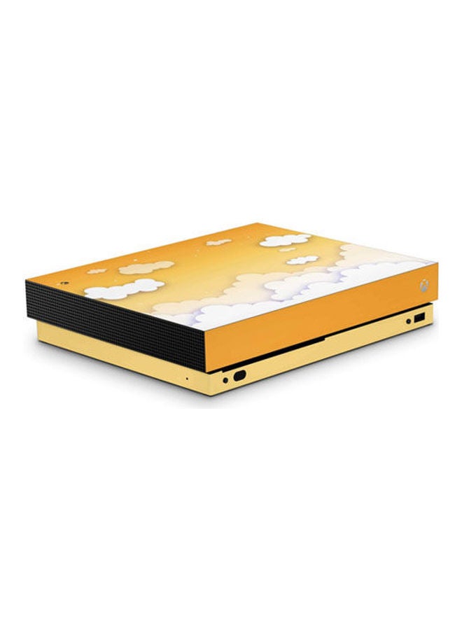 Generic Yellow Clouds In The Sky Skin For Xbox One X 