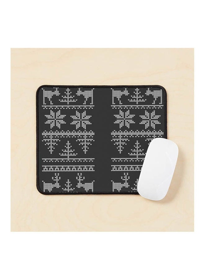 Generic - Nordic Knit Pattern Mouse Pad Multicolour - Image 1