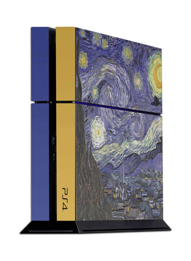 Starry Night By Van Gogh Skin For PlayStation 4