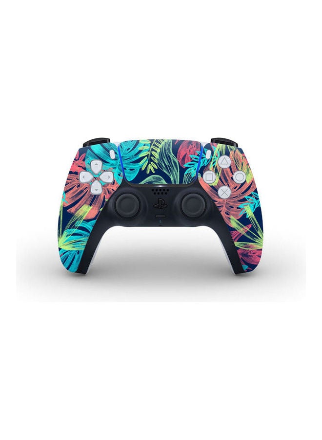 Neon Tropical Skin For PS5 Controller