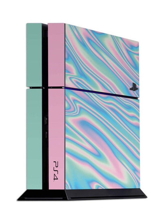 Wavy Pastel Skin For PlayStation 4