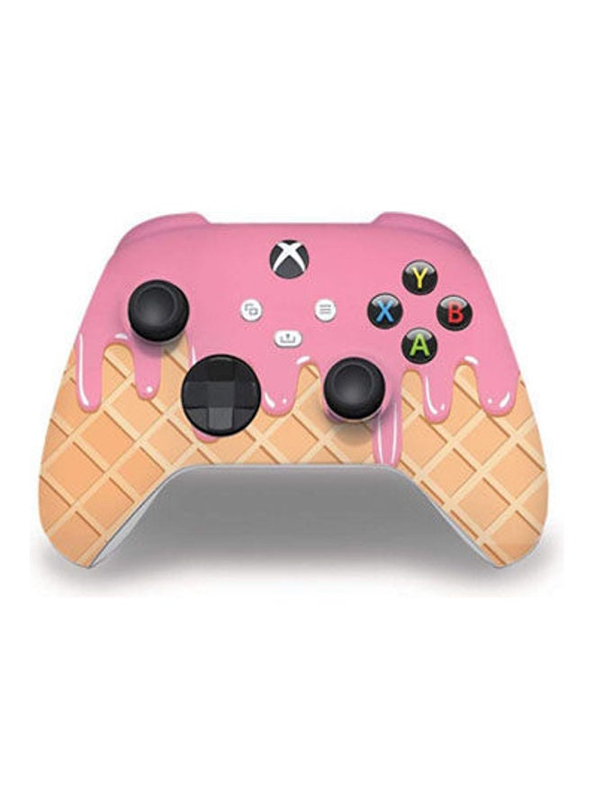 Melted Ice Cream Cone Skin For Xbox Series Controller