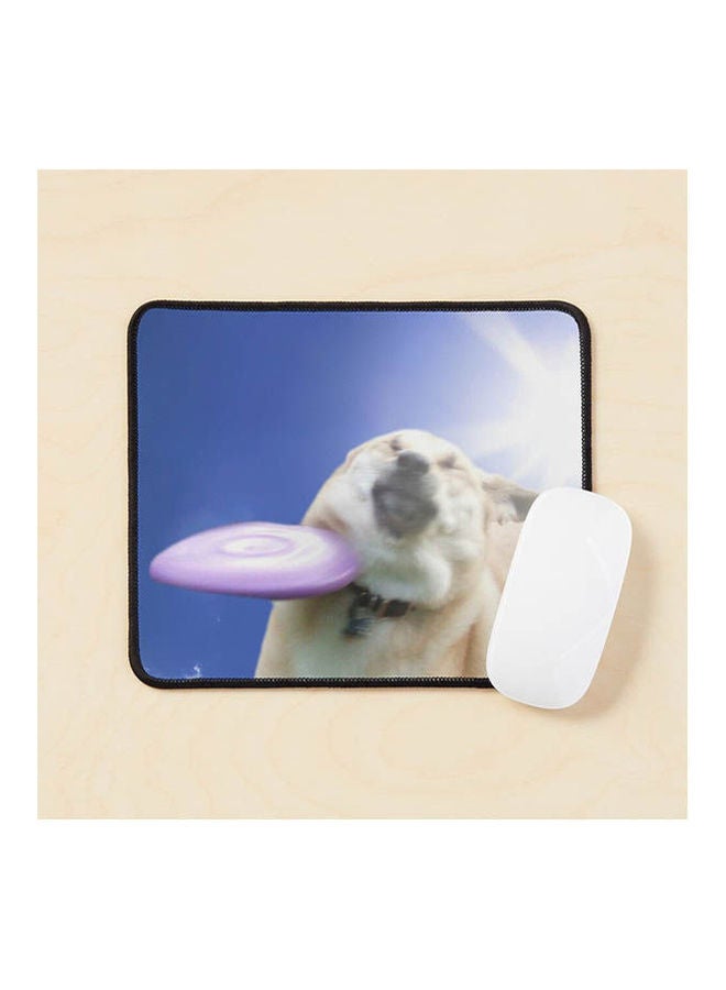 Frisbee Dog Doggo 4 Mouse Pad Multicolour