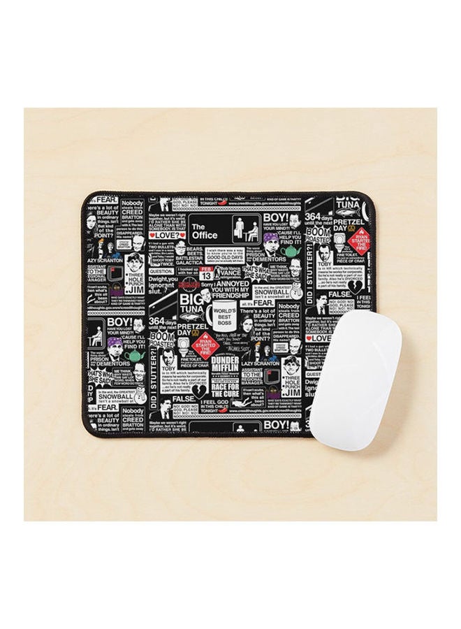 Wise Words From The Office The Office Quotes Mouse Pad Multicolour