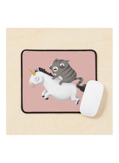 Cat And Unicorn Mouse Pad Multicolour