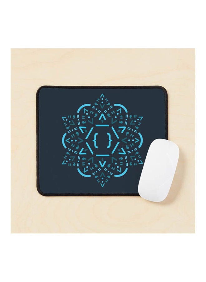 Code Mandala React Framework Mouse Pad Multicolour