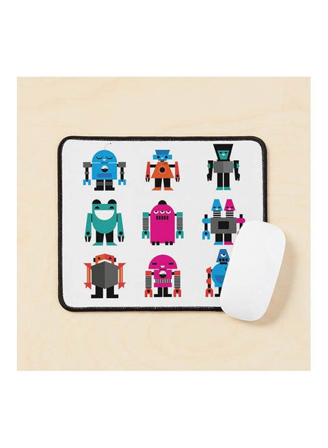 Robots Mouse Pad Multicolour