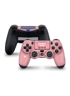 8 Bit Retro Gamer Girl Skin For Ps4 Controller