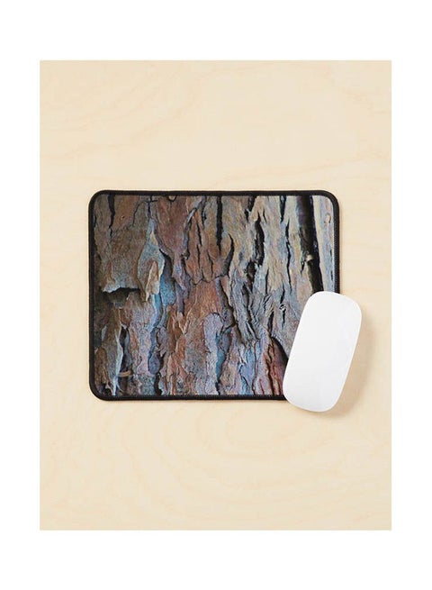 Eucalyptus Tree Bark And Wood Abstract Natural Texture 45 Mouse Pad Multicolour