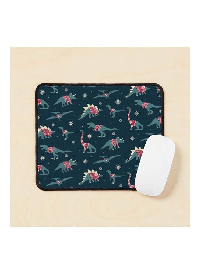 Generic - Dinos In Sweaters Mouse Pad Multicolour - Image 1