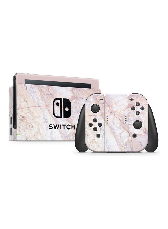Rose Marble Skin For Nintendo Switch