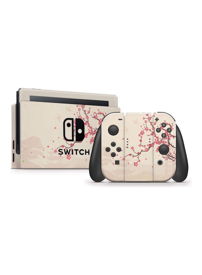 غلاف لجهاز نينتندو سويتش بتصميم أزهار ساكورا