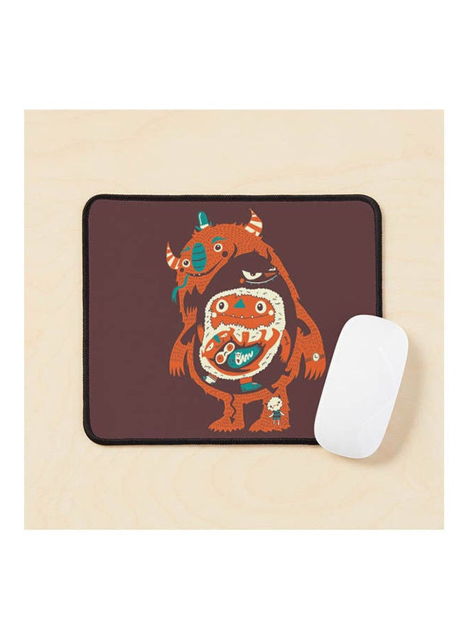 You Are Who You Eat Mouse Pad Multicolour