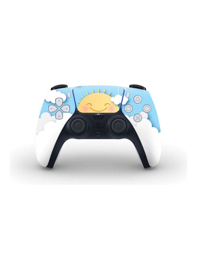Generic - Cute Sun In The Clouds Skin For PS5 Controller - Image 1