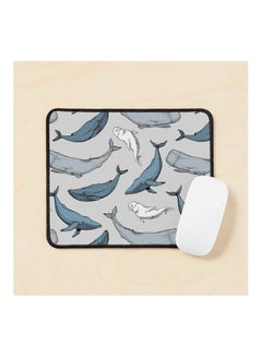 Whales Are Everywhere Mouse Pad Multicolour