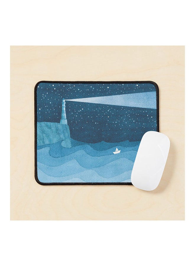 Generic - House Ocean Mouse Pad Multicolour - Image 1