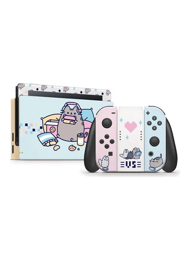 Gaming Pusheen Skin For Nintendo Switch