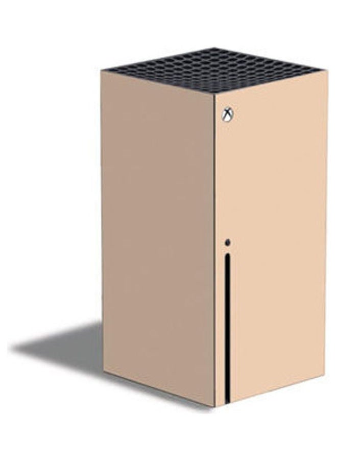 غطاء حماية على شكل كريم قهوة لجهاز إكس بوكس سيريز X