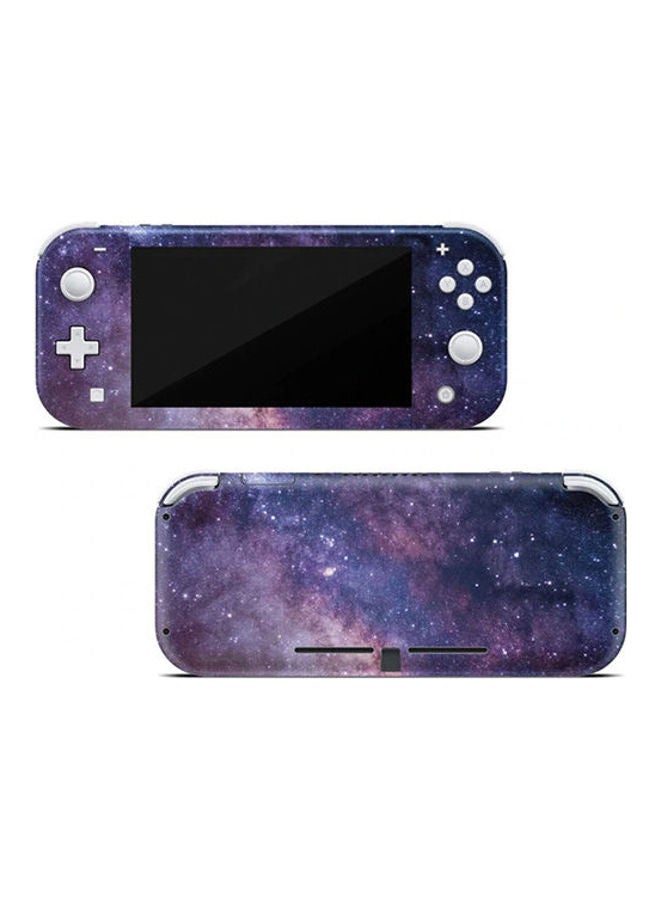 غلاف لجهاز نينتندو سويتش لايت بلون أرجواني بنمط مجرة