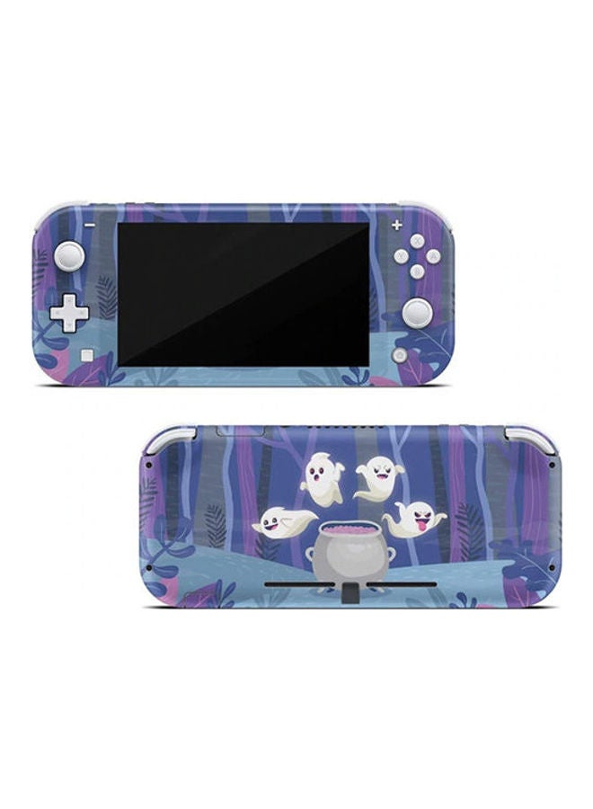 Spooky Ghosts Purple Edition Skin For Nintendo Switch Lite