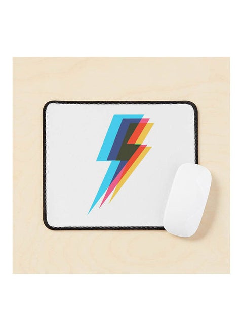 Lightning Kaleidoscope 4 Mouse Pad Multicolour