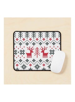 Holiday Sweater Pattern Mouse Pad Multicolour