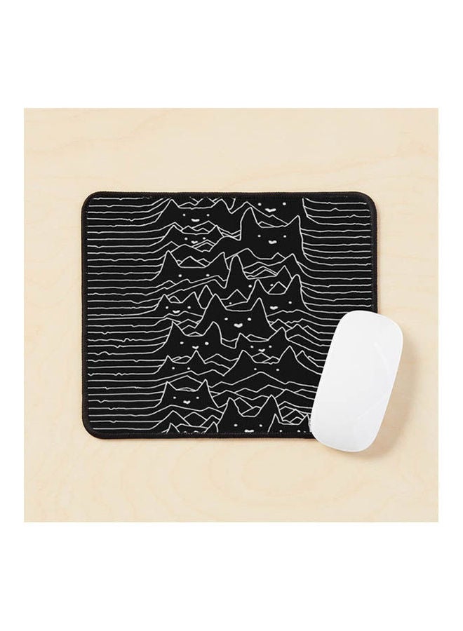 Generic - Furr Division Cat Shirt Mouse Pad Multicolour - Image 1