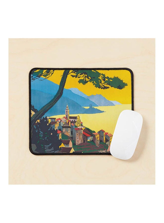 Generic The Tour Of Cap Corse Mouse Pad Multicolour 