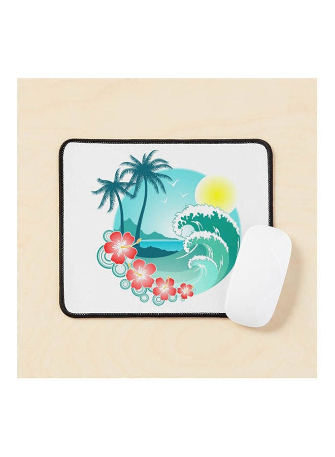 Hawaiian Island 3 Mouse Pad Multicolour