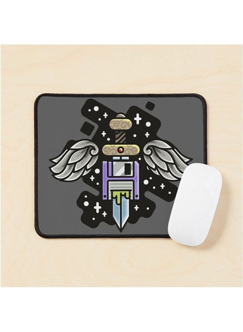 Wings Floppy Sword Mouse Pad Multicolour