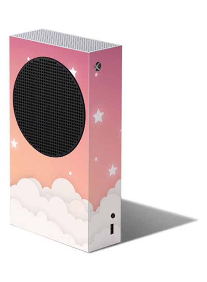 غطاء حماية بتصميم سماء قمرية دافئة لجهاز إكس بوكس سيريز S