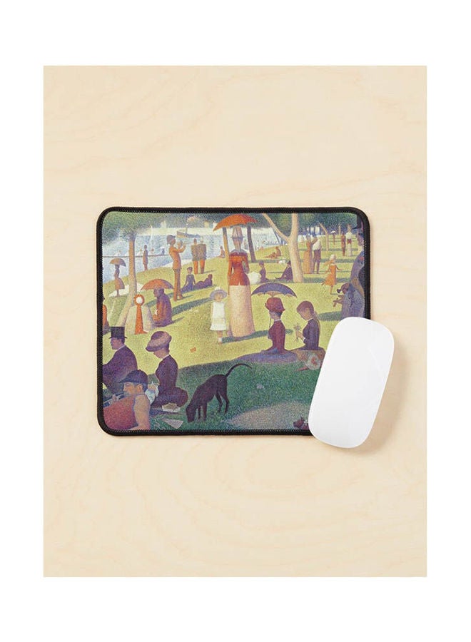 A Sunday Afternoon On The Island Of La Grande Jatte Georges Seurat Mouse Pad Multicolour