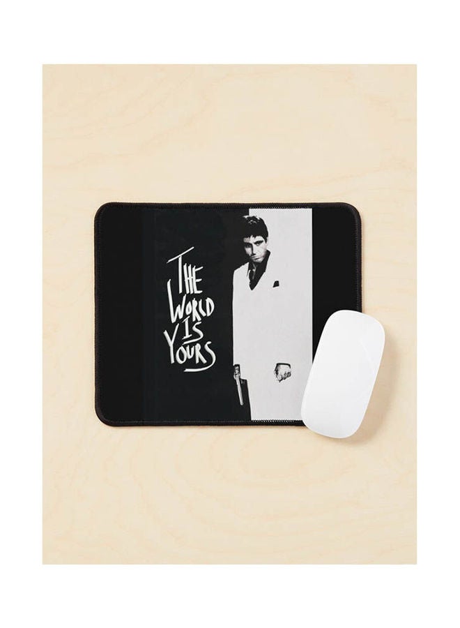 The World Is Yours Mouse Pad Multicolour