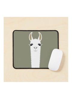 Llama Portrait 1 Mouse Pad Multicolour