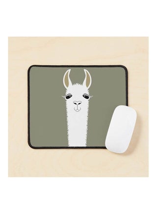 Llama Portrait 1 Mouse Pad Multicolour - v1643474829/N52496258A_1