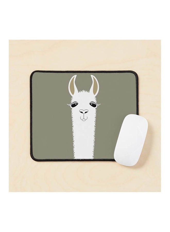 Generic - Llama Portrait 1 Mouse Pad Multicolour - Image 1