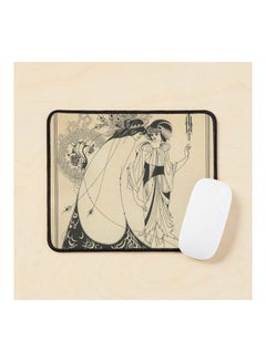 Generic Aubrey Beardsley Art Salome Oscar Wilde The Peacock Skirt Mouse Pad Multicolour 