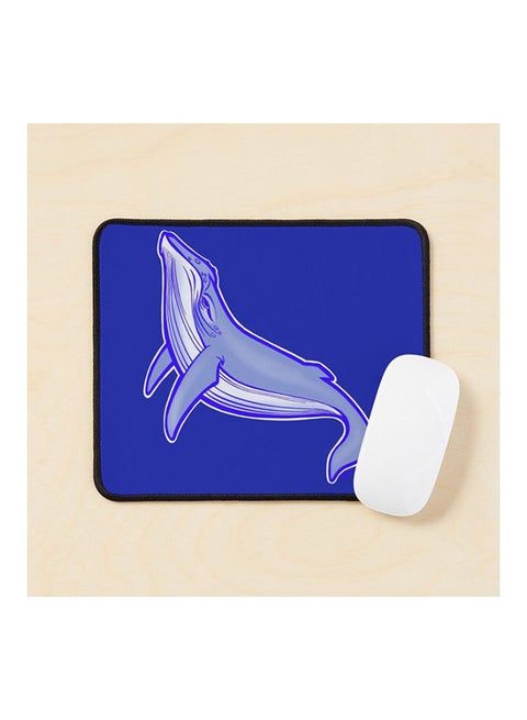 Humpback Whale Mouse Pad Multicolour