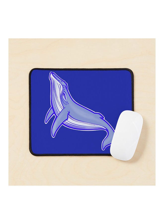 Humpback Whale Mouse Pad Multicolour