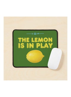 Cabin Pressure The Travelling Lemon Is In Play Mouse Pad Multicolour