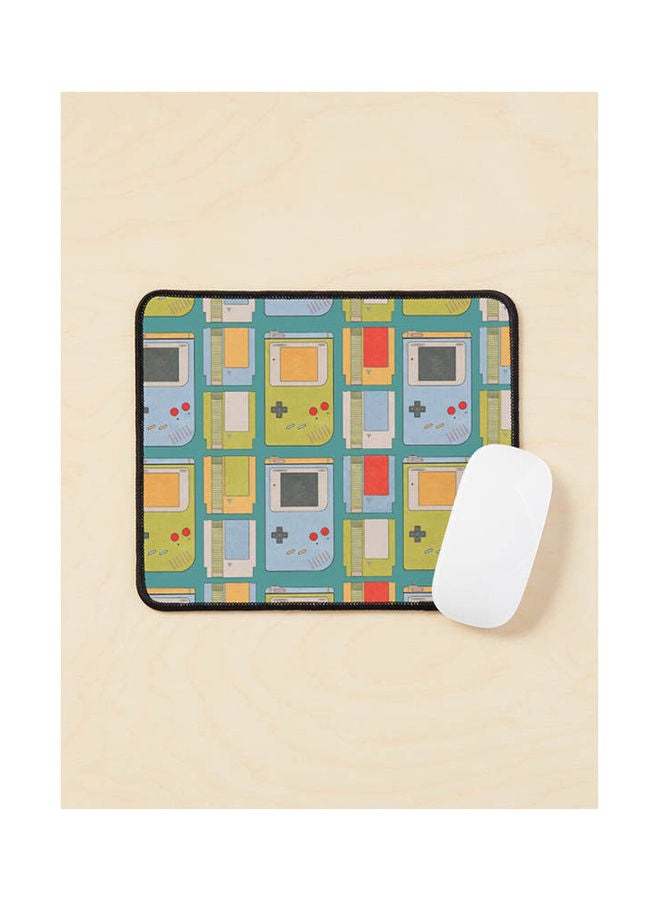 Generic - Retro Gaming Pattern 3 Mouse Pad Multicolour - Image 1