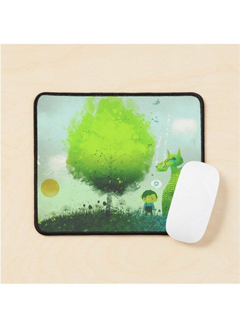 An Elf S Best Friend Mouse Pad Multicolour
