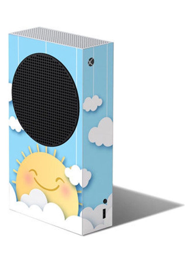 Cute Sun In The Clouds Skin For Xbox Series S